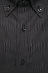 Robert Friedman Black Cotton Men's Shirt