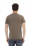 Trussardi Action Brown Cotton Men's T-Shirt
