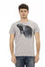 Trussardi Action Gray Cotton Men's T-Shirt