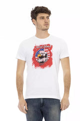 Trussardi Action White Cotton Men's T-Shirt