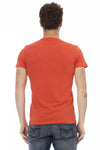 Trussardi Action Red Cotton Men's T-Shirt