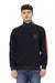 Automobili Lamborghini Blue Polyester Men Sweatshirt
