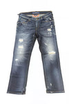 Jacob Cohen Blue Cotton Women's Jeans with Pony Skin Label