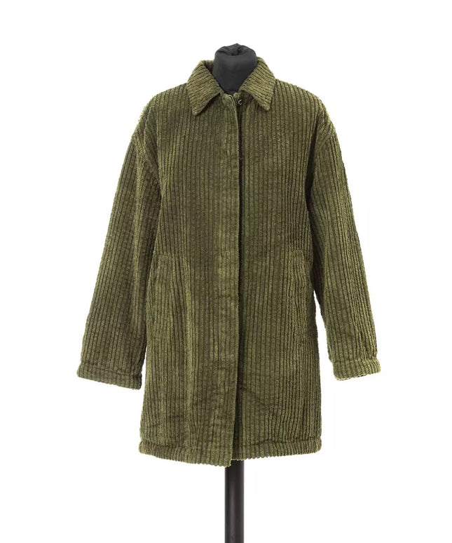 Jacob Cohen Green Cotton Women Jacket