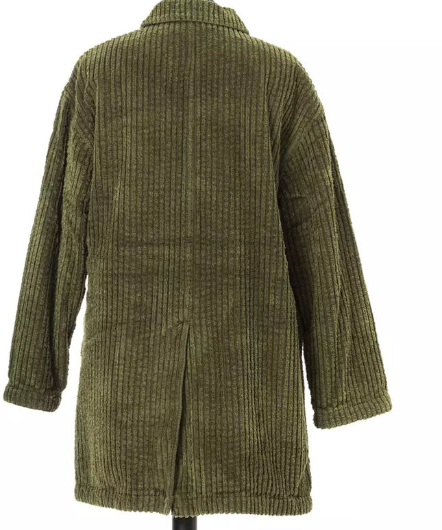 Jacob Cohen Green Cotton Women Jacket