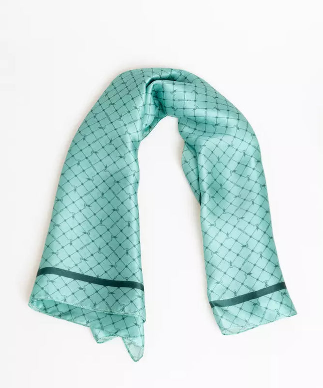 Trussardi Light Blue Silk Women Scarf