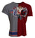 Dolce & Gabbana Red Gray Two Model DG Angel CrewneckT-shirt