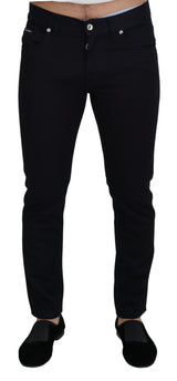 Dolce & Gabbana Black Cotton Skinny Casual Denim Jeans