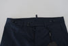 Dolce & Gabbana Blue Bermuda Low Waist Men Shorts