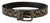Dolce & Gabbana Brown Herringbone Leather Gray Belt