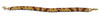 Dolce & Gabbana Yellow Red Leather Gold Tone Shoulder Strap
