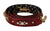 Dolce & Gabbana Red Python Leather Crystals Reversible Shoulder Strap