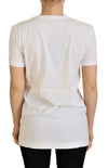 Dolce & Gabbana White Cotton DG Loves SUDT-shirt