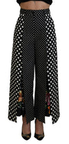 Dolce & Gabbana Multicolor Polka Dots High WaistPants