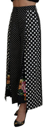 Dolce & Gabbana Multicolor Polka Dots High WaistPants