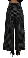 Dolce & Gabbana Multicolor Polka Dots High WaistPants