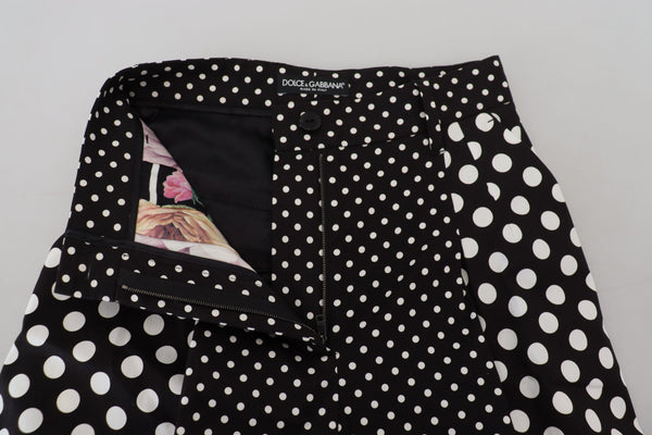 Dolce & Gabbana Multicolor Polka Dots High WaistPants