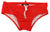 Dsquared² Red Black ICON Print Mens Swim Brief Swimwear