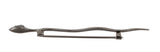 Dolce & Gabbana Silver Brass Crystal Spilla Serpente Brooch Pin