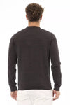 Alpha Studio Brown Cotton Men's Sweater