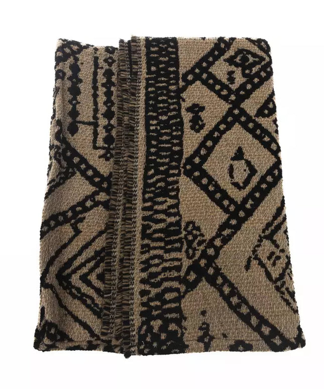 Alpha Studio Brown Wool Women Scarf