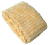 Dolce & Gabbana Yellow Polyester Mohair Fiber Neck Wrap Scarf