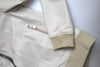 Dolce & Gabbana Cream Leather Bomber Blouson Full Zip Jacket