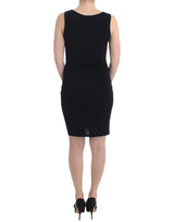 Roccobarocco Black pencil sheath dress