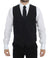Dolce & Gabbana Black Wool Silk Stretch Dress Vest Blazer