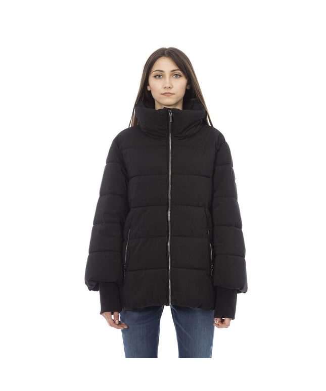 Baldinini Trend Black Polyamide Women Jacket