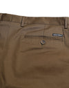 Dolce & Gabbana Brown Cotton Stretch Men Bermuda Shorts
