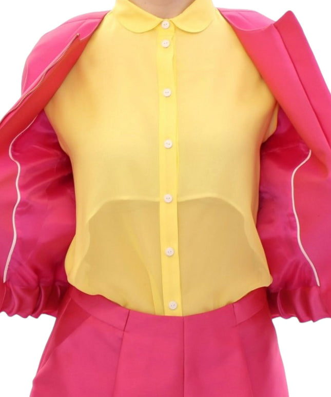 CO|TE Pink silk blend jacket