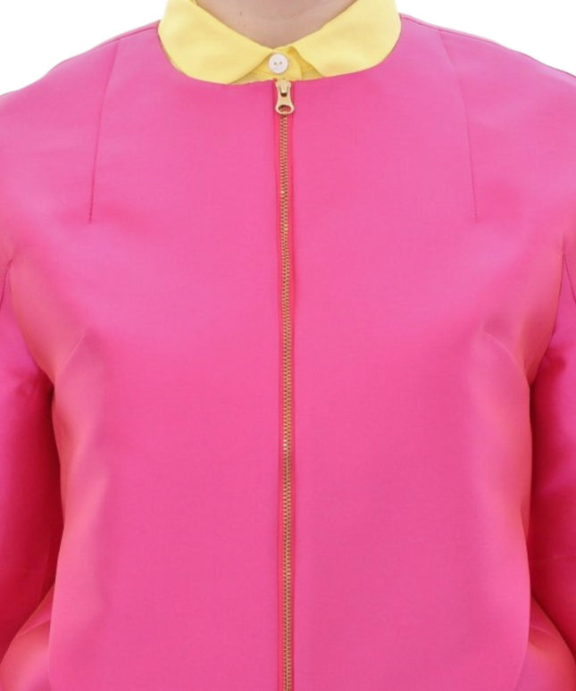 CO|TE Pink silk blend jacket