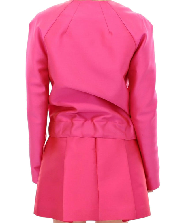 CO|TE Pink silk blend jacket