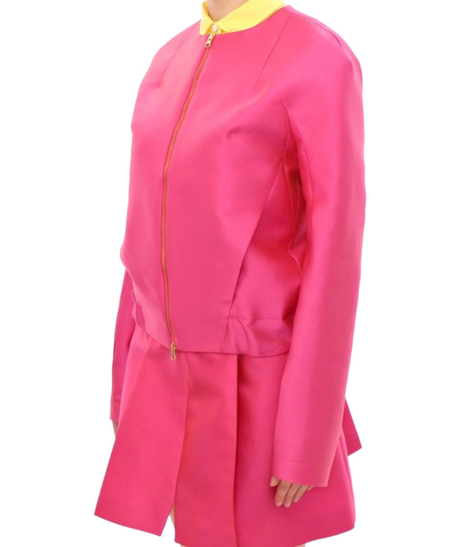CO|TE Pink silk blend jacket