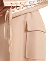 Dolce & Gabbana Beige Cotton Single Breasted Long Coat Jacket