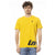 Invicta Yellow Cotton Men's T-Shirt