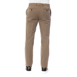Trussardi Brown Cotton Men's Trouser