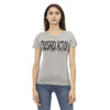 Trussardi Action Gray Cotton Women T-Shirt