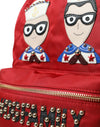حقيبة ظهر VULCANO مزينة باللون الأحمر من Dolce &amp; Gabbana #DGFAMILY