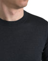 Dolce & Gabbana Dark Gray Crew Neck Short Sleeves T-shirt