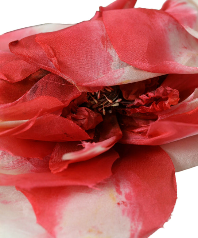 Dolce & Gabbana Multicolor Floral Applique Silk Women Headband Diadem