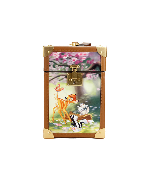 Kate Spade Disney Bambi 3D Trunk Printed PVC Top Handle Clutch Handbag