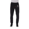Trussardi Black Cotton Men's Sports Pant