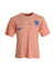 Dolce & Gabbana Coral Cotton Logo Print Short Sleeve T-shirt