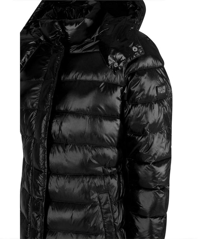 Yes Zee Black Polyamide Women Jacket