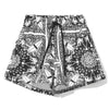 شورت قطني من Comme Des Fuckdown Chic Monochrome Palms