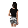 شورت قطني من Comme Des Fuckdown Chic Monochrome Palms