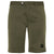 Refrigiwear Elegant Beige Bermuda Shorts with Logo Patch
