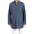 People Of Shibuya Blue Recycled Polyester Men Trench Coat